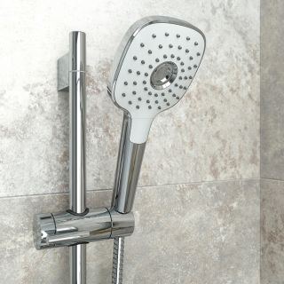 Душевая лейка IDDIS Sena хром/белый SEN3F00i18